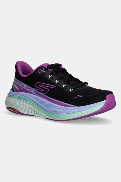 Skechers pantofi de alergat Max Cushioning Propulsion culoarea negru, 128901