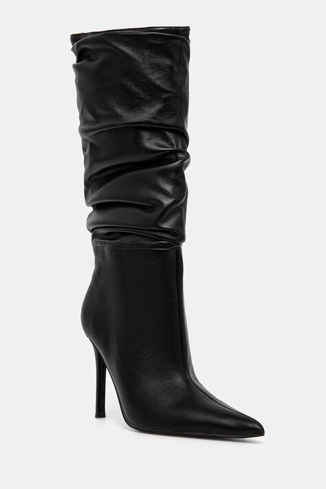 Сапоги Steve Madden Schmooze женские цвет чёрный на шпильке SM11003453