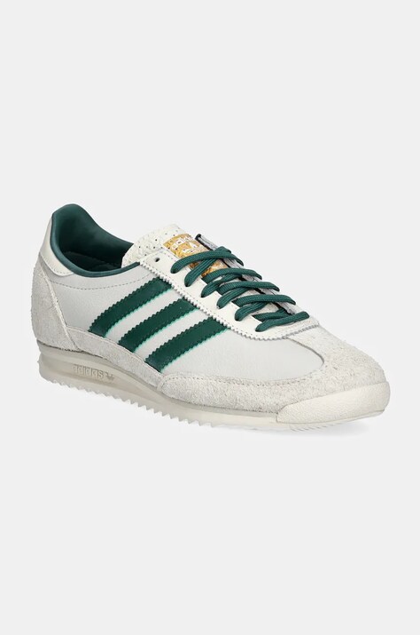 Кожаные кроссовки adidas Originals Sl 72 OG W цвет серый IF1940