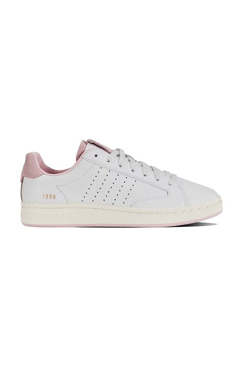 Kožené tenisky K-Swiss LOZAN KLUB LTH biela farba, 97263.169.M
