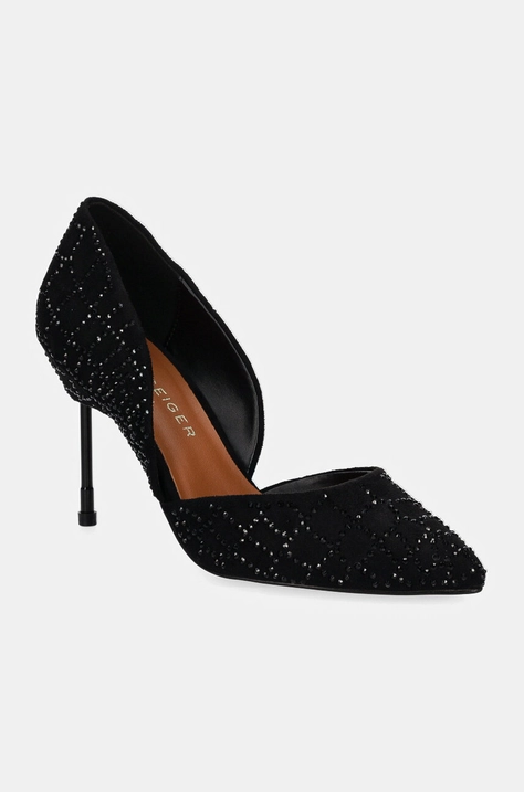 Kurt Geiger London pantofi cu toc Bond 90 culoarea negru, 2274500649