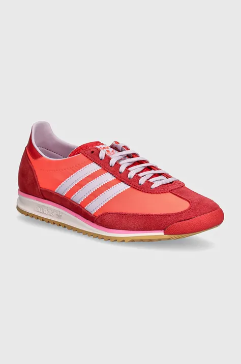 adidas Originals sneakersy Sl 72 OG W kolor czerwony JH7392