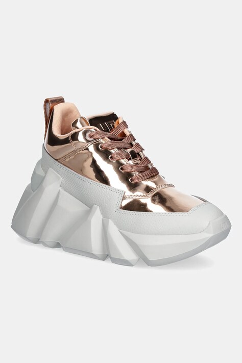 Kožené tenisky United Nude Space Kick Max zlatá barva, 1065622213