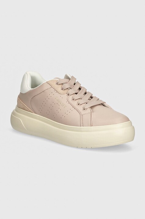 Twinset sneakers culoarea roz, 242TCP01C