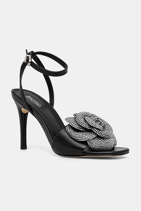 MICHAEL Michael Kors sandale de piele Elodie culoarea negru, 40F4EDHS4L.001