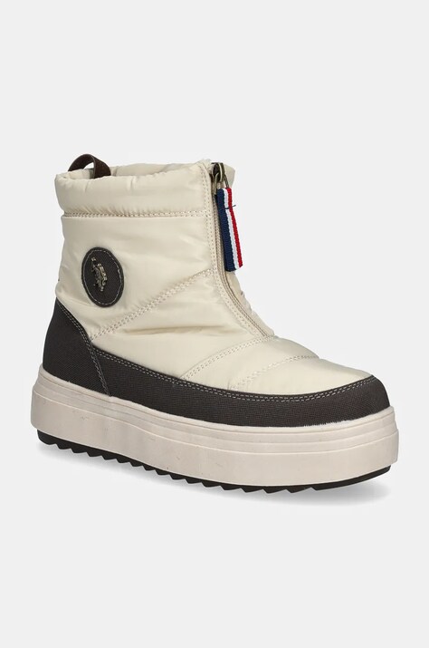 U.S. Polo Assn. cizme de iarna ICY culoarea bej, ICY003W/DNY1