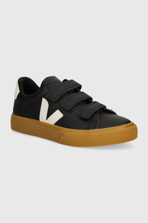 Veja sneakers din piele Recife Logo culoarea negru, RC0503698A