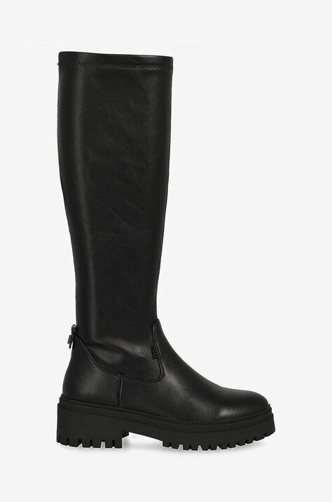 Mexx cizme PHAEDRE KETO femei, culoarea negru, cu toc plat, MITY1804143W