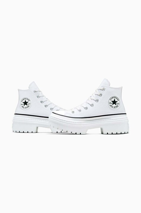 Кеди Converse Chuck Taylor All Star Lugged Heel — AW24-OBD3PW, білий — фото 5