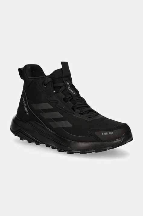 Čevlji adidas TERREX Anylander Mid R.RDY ženski, črna barva, ID3473