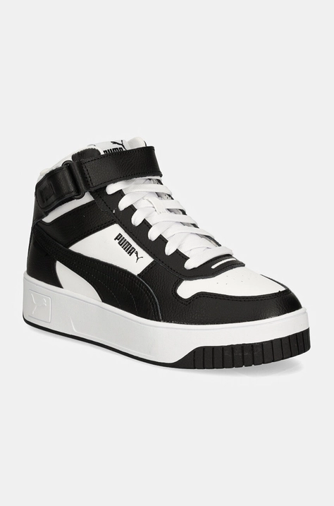 Кроссовки Puma Carina Street Mid цвет белый 392337