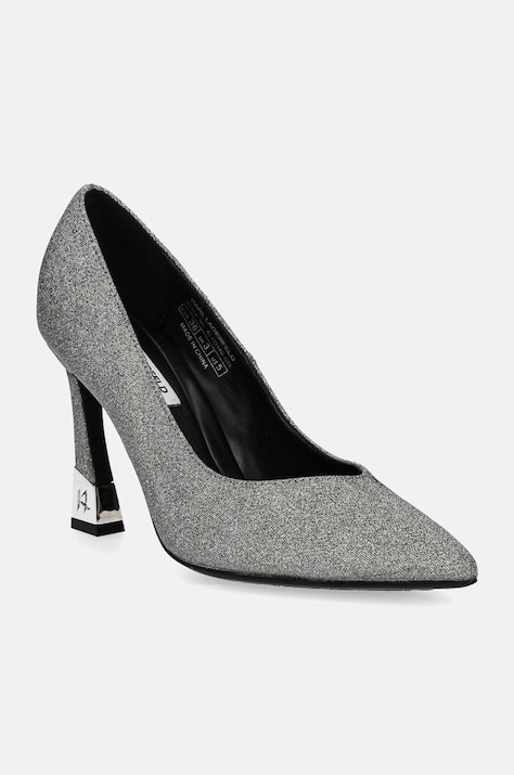 Karl Lagerfeld tűsarkú PREMIERE 90 ezüst, KL33514G