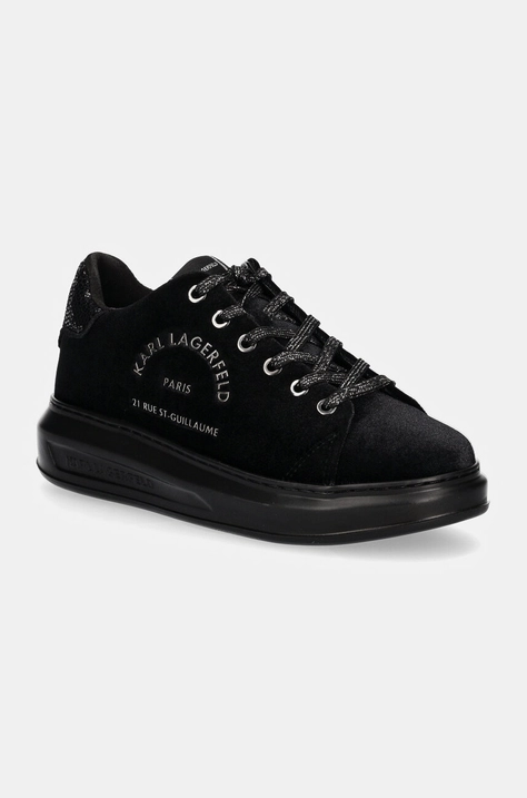 Karl Lagerfeld sneakers KAPRI culoarea negru, KL62578L