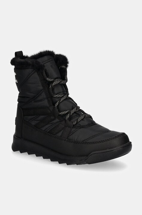 Sorel cizme de iarna WHITNEY II PLUS LACE WP culoarea negru, 2088241010
