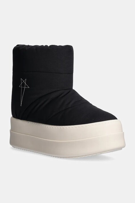 Čizme za snijeg Rick Owens Mega Bumper Low Lunar za žene, boja: crna, DS02D2839.MUPAM9