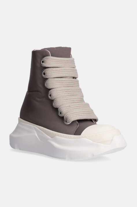 Rick Owens tenisi Jumbo Laced Abstract Sneak femei, culoarea gri, DS02D2844.MUPAW2