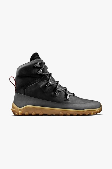 Vivobarefoot pantofi Tracker Leather AT femei, culoarea negru, 209533