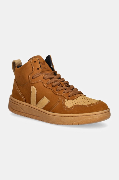 Veja sneakersy zamszowe V-15 Nubuck kolor brązowy