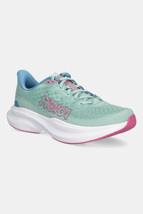 Hoka buty do biegania Mach 6 kolor turkusowy 1147810