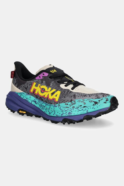 Hoka pantofi Speedgoat 6 femei, culoarea albastru marin, 1147811