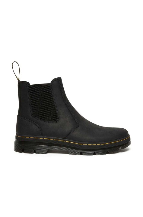 Dr. Martens cizme Embury culoarea negru, cu toc plat, DM26002001