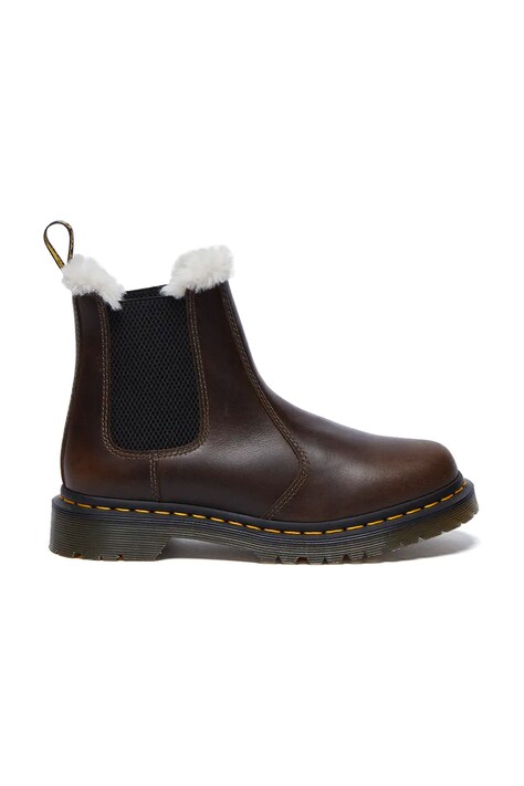 Dr. Martens chelsea boots 2976 Leonore women's brown color DM32016777