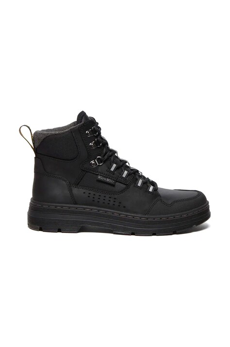 Dr. Martens botine Rilla WX femei, culoarea negru, cu toc plat, izolat, DM32106001