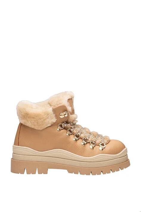 Bogner bocanci de piele AROSA culoarea bej, 22444703