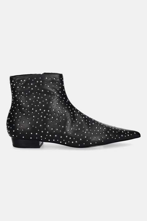 Шкіряні черевики Stand Studio Pamela Boot — AW24-OBD4IL, чорний — фото 2