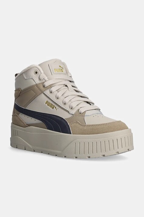 Puma sneakers Karmen II Idol Mid WTR culoarea bej, 397464
