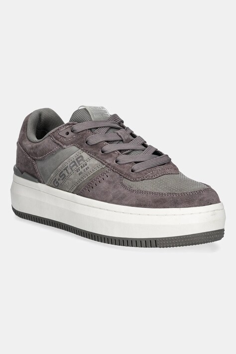 Semišové sneakers boty G-Star Eve šedá barva, GR487045BW
