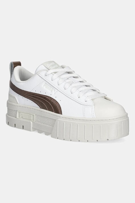Puma sneakers Mayze Glow-Up Wns culoarea alb, 398384