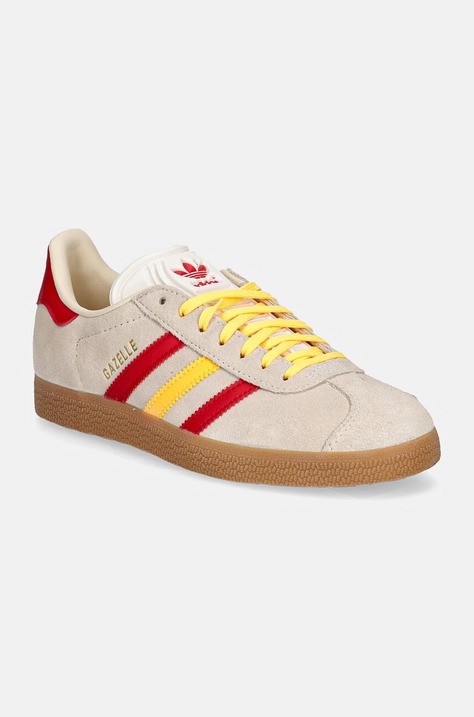 Tenisky adidas Originals Gazelle béžová farba, IE9125