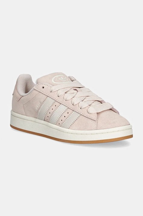 Semišové tenisky adidas Originals Campus 00s béžová barva, JI1983