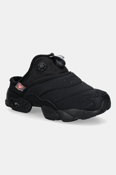 Παντόφλες Reebok Classic Instapump Fury Mule χρώμα: μαύρο, 100202693