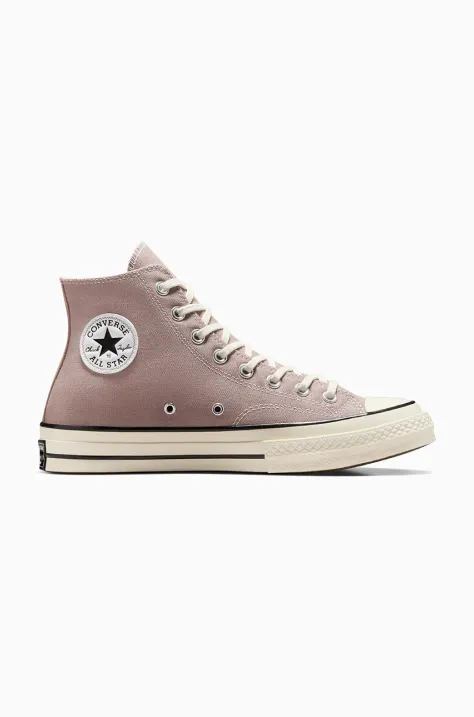 Πάνινα παπούτσια Converse Chuck 70 χρώμα: μπεζ, A09468C