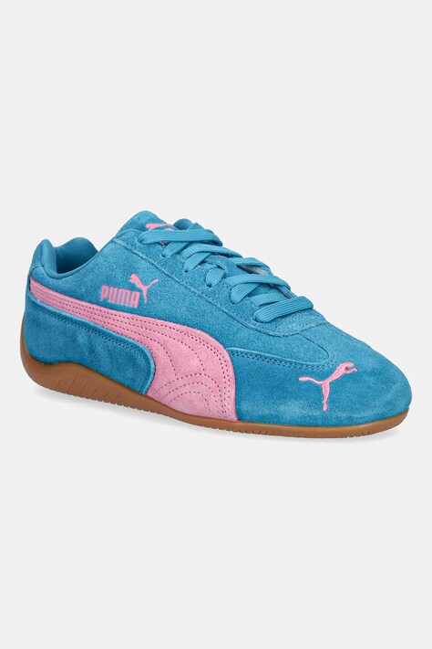 Puma sneakers din piele întoarsă Speedcat OG culoarea negru, 398846