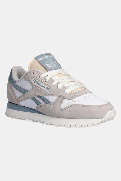 Reebok sneakers Classic Leather colore grigio 100201098