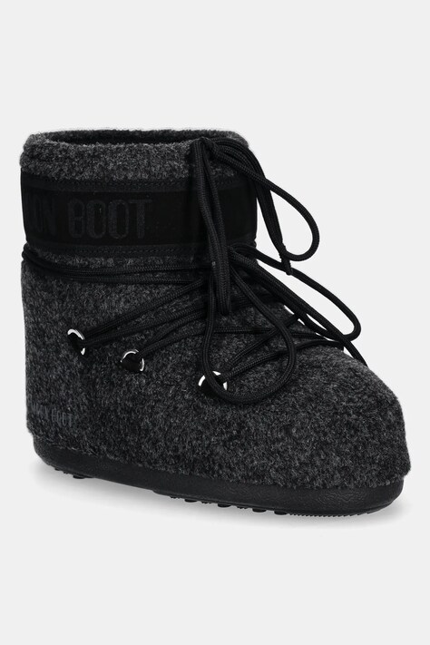 Moon Boot cizme de iarna MB ICON LOW FELT culoarea negru, 80D1409590 N003