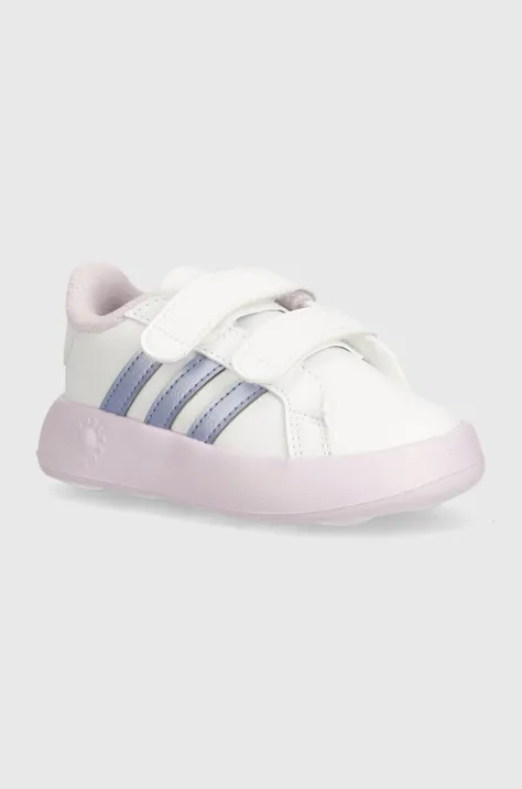 Παιδικά αθλητικά παπούτσια adidas GRAND COURT 2.0 CF χρώμα: μοβ, IE3858