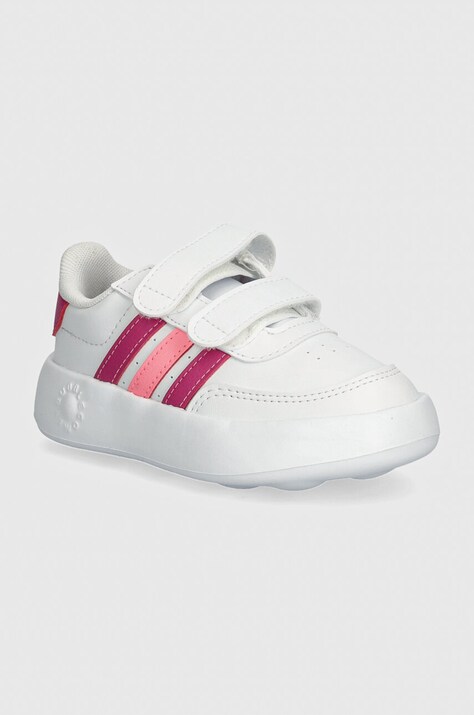 Παιδικά αθλητικά παπούτσια adidas BREAKNET 2.0 CF χρώμα: άσπρο, ID5279