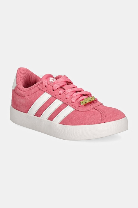 Дитячі кросівки adidas VL COURT 3.0 колір рожевий ID9072