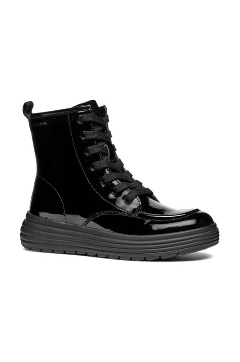 Geox bocanci copii PHAOLAE culoarea negru, J46ETA.000HH