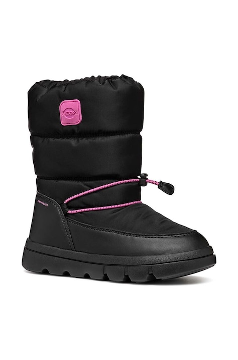 Geox cizme de iarna copii WILLABOOM culoarea negru, J46HWB.0FU54