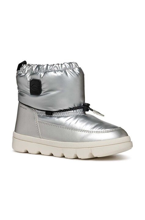 Geox cizme de iarna copii WILLABOOM culoarea argintiu, J46HWE.0LVNF