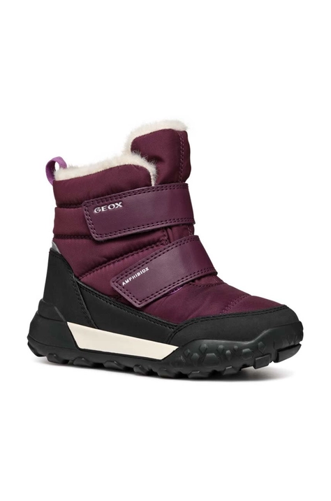 Geox scarpe invernali bambini TREKKYUP AB colore granata J46M7B.0FU50