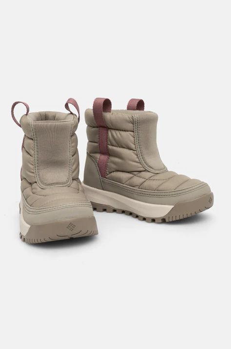 Παιδικές μπότες χιονιού Columbia SNOWTROT MID χρώμα: γκρι, 2078911