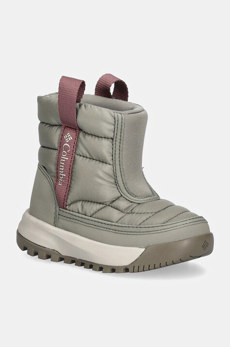 Columbia cizme de iarna copii SNOWTROT MID culoarea gri, 2078912