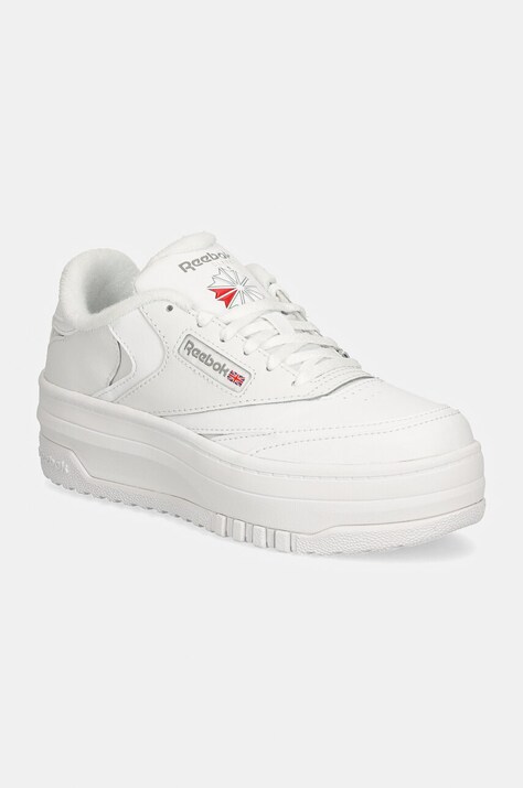 Reebok Classic teniși din piele copii CLUB C EXTRA culoarea alb, 100075205