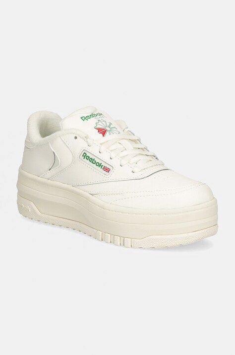 Reebok Classic teniși din piele copii CLUB C EXTRA culoarea alb, 100208011